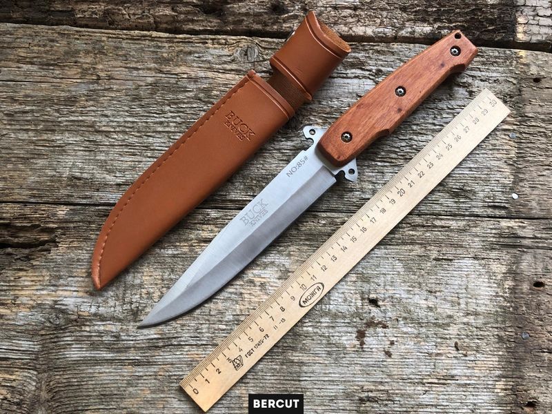 Нож охотничий Buck 31 см, Штык нож BUCK USA Design 2008 92 фото